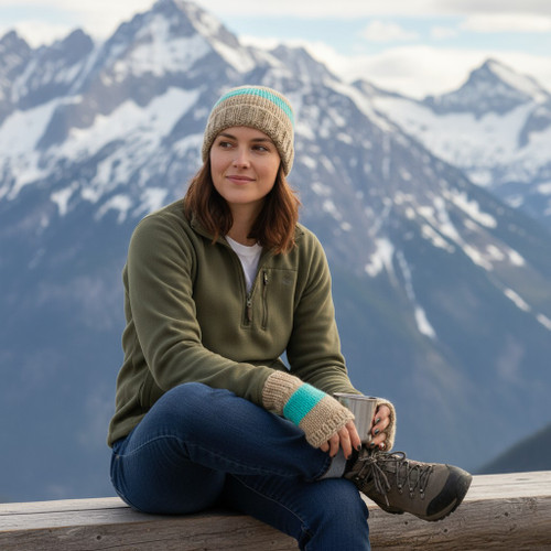 New! Hat & Fingerless Glove sets