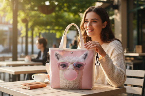 New! Alpaca Purse Shoulder or hand bag