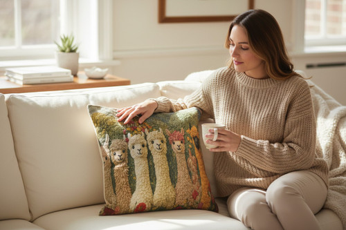 New! Alpaca Decorative Pillows