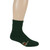 Heavyweight Short Alpaca Socks - Dark Green