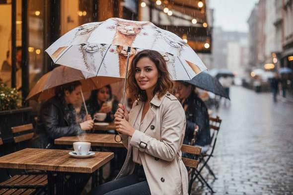 New! Alpaca Umbrella