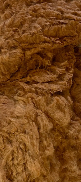 This is just a small sample of some of the alpaca fiber we use to make these beautiful products. We only sheer once a year but it is a must otherwise these wonderful animals would get over heated in the summer months.