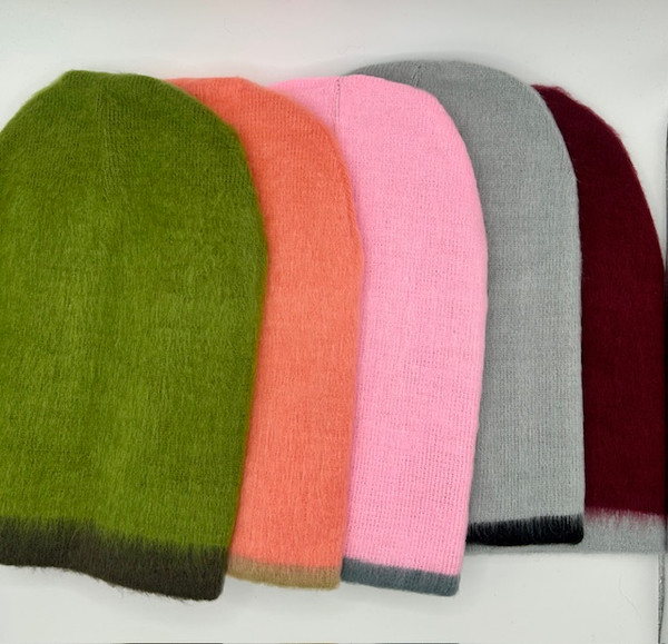 New! Reversible Brushed Alpaca Hats: Click To Choose A Color