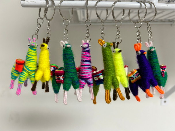 Alpaca Keychain