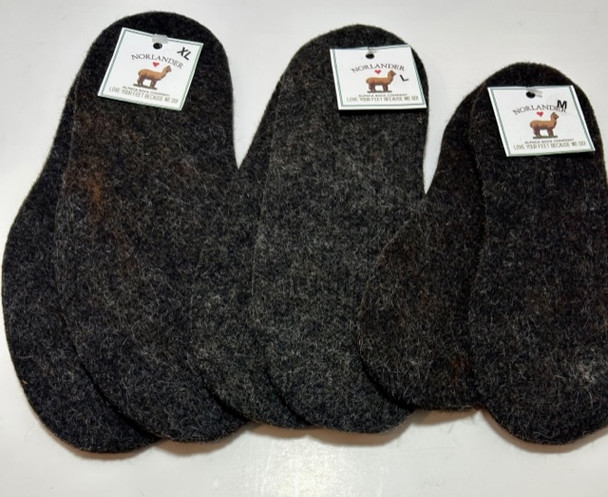 You can always cut these down to your size so they fit your shoe or boot the best way possible. Your going to love these 100% Alpaca Inserts!