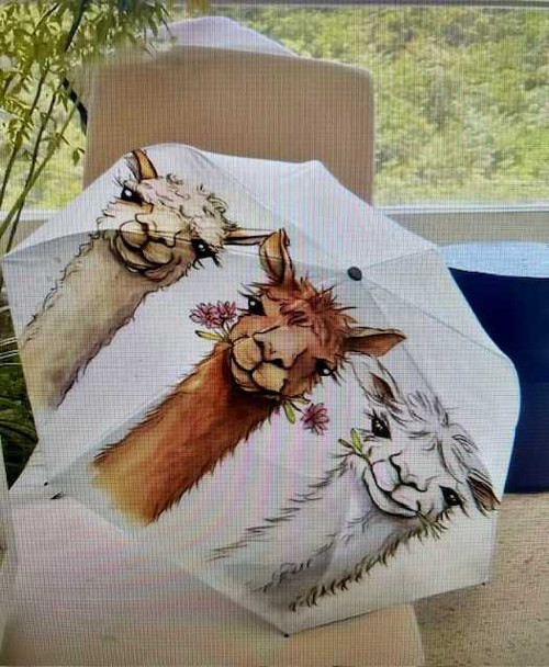 New! Alpaca Umbrella