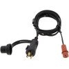 Replacement Cord for GM Applications- Straight 2-pin plug, 5' Long  (Zerostart 3600082)