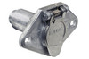 6-way metal trailer Socket (Pollak 11-609)