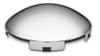 Front Wheel Center Hub Cap- 5 Notch Chrome