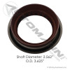 Front Output Seal for Select Eaton Rears- Replaces 127592