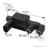 3 Way Fan Clutch Solenoid for Freightliner- replaces A06-60501-005 / 5031-01-02