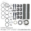 Freightliner / Mercedes (MBA) Front Axle King Pin Kit- LH & RH- Replaces 6073300019K &  6073300119K