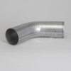 4" OD-OD Exhaust Elbow- 60 Degree- 8" Long