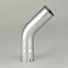 3.5" ID-OD Exhaust Elbow- 45 Degree- 8" Long