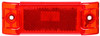 Truck-Lite 21507R Model 21 (6" x 2" Rectangular) Clearance / Marker Lamp- Red- Incandescent- Self-Piercing Plug-  Reflectorized