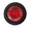 Maxxima M09300R 3/4" Mini LED Clearance / Marker Lamp- Red- with Grommet
