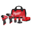 Milwaukee M12 FUEL 2-Tool Combo Kit: 1/2" Drill Driver & 1/4" Hex Impact Driver 3497-22