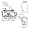 Air Bag for Hendrickson Turner Trailer Suspensions- Replaces S-20223 / W01-358-9630