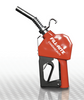 Fill-Rite 3/4" Unleaded Fuel Nozzle- Gasoline / Red- Standard Flow SDN075RAN