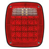 Truck-Lite 5070 LED LH Box Combo Lamp w/ License Light- Wired- Three Studs- Signal-Stat