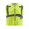 Milwaukee Class 2 Breakaway High Visibility Yellow Mesh Safety Vest - L/XL 48-73-5112