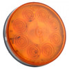 Grote 53253 4" Round SuperNova LED Turn Lamp- Amber- 10 Diodes- 3 Pin Round Plug