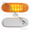 Turn Signal 6in Oval Midship LED Amber