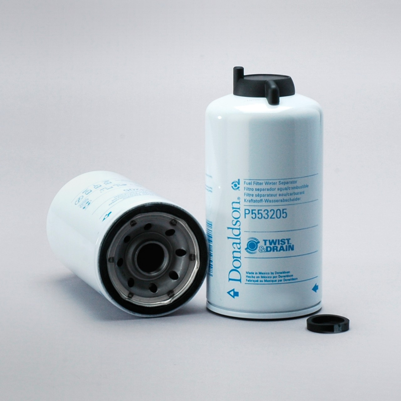 Donaldson P553205 Fuel Water Separator, Spin-On, Bowl Style