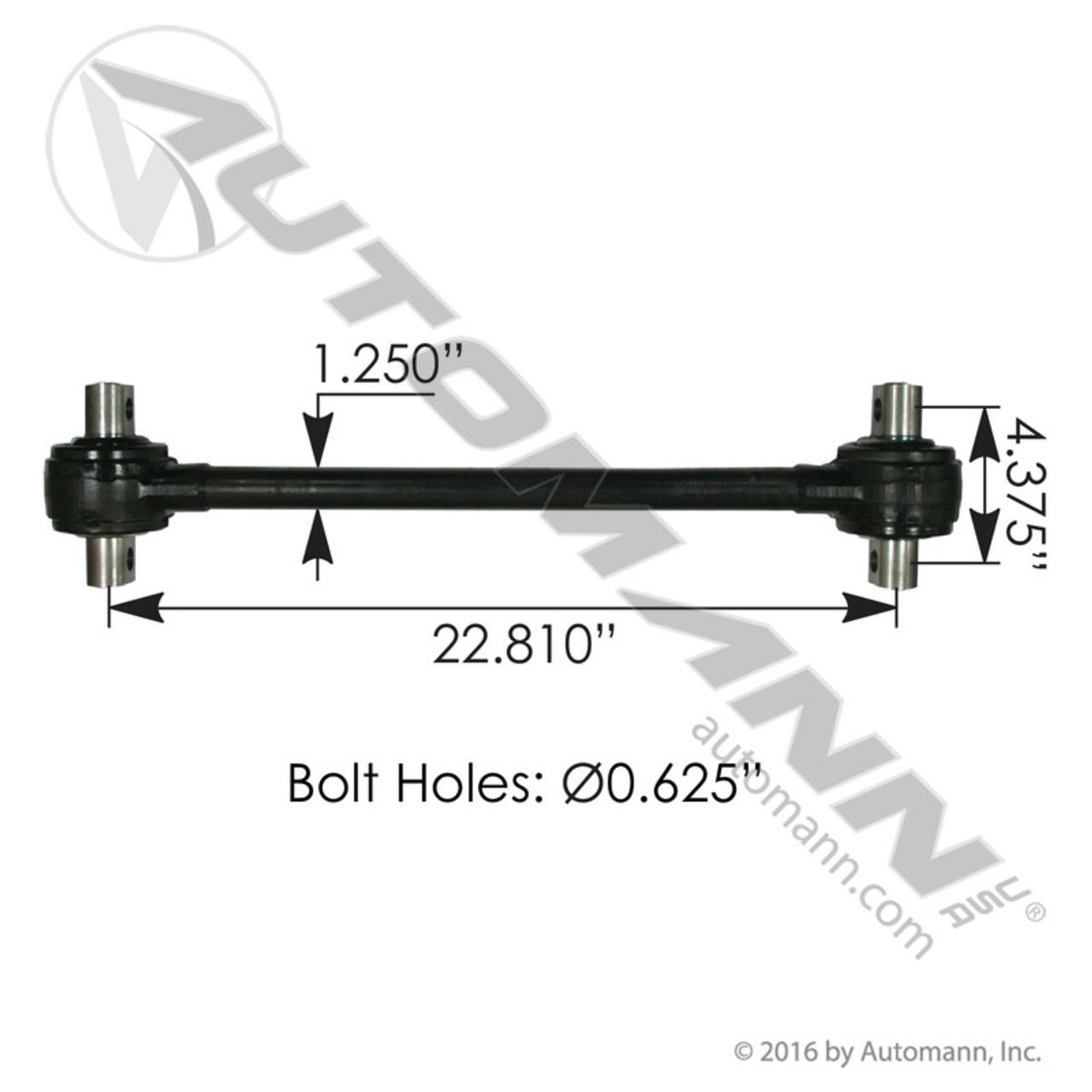 Peterbilt Rear Suspension Torque Rod- replaces 03-04251