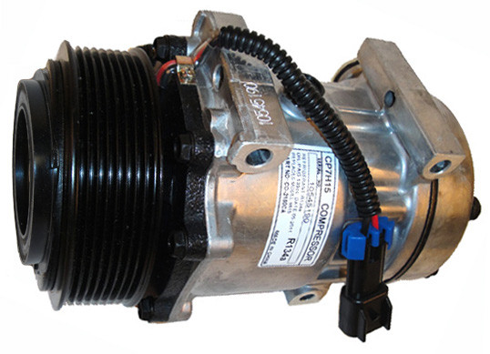 ku_sandesuさん8-28-4 A/C Compressor- Sanden/Sankyo SD7H15- 8 Groove Pulley- Replaces