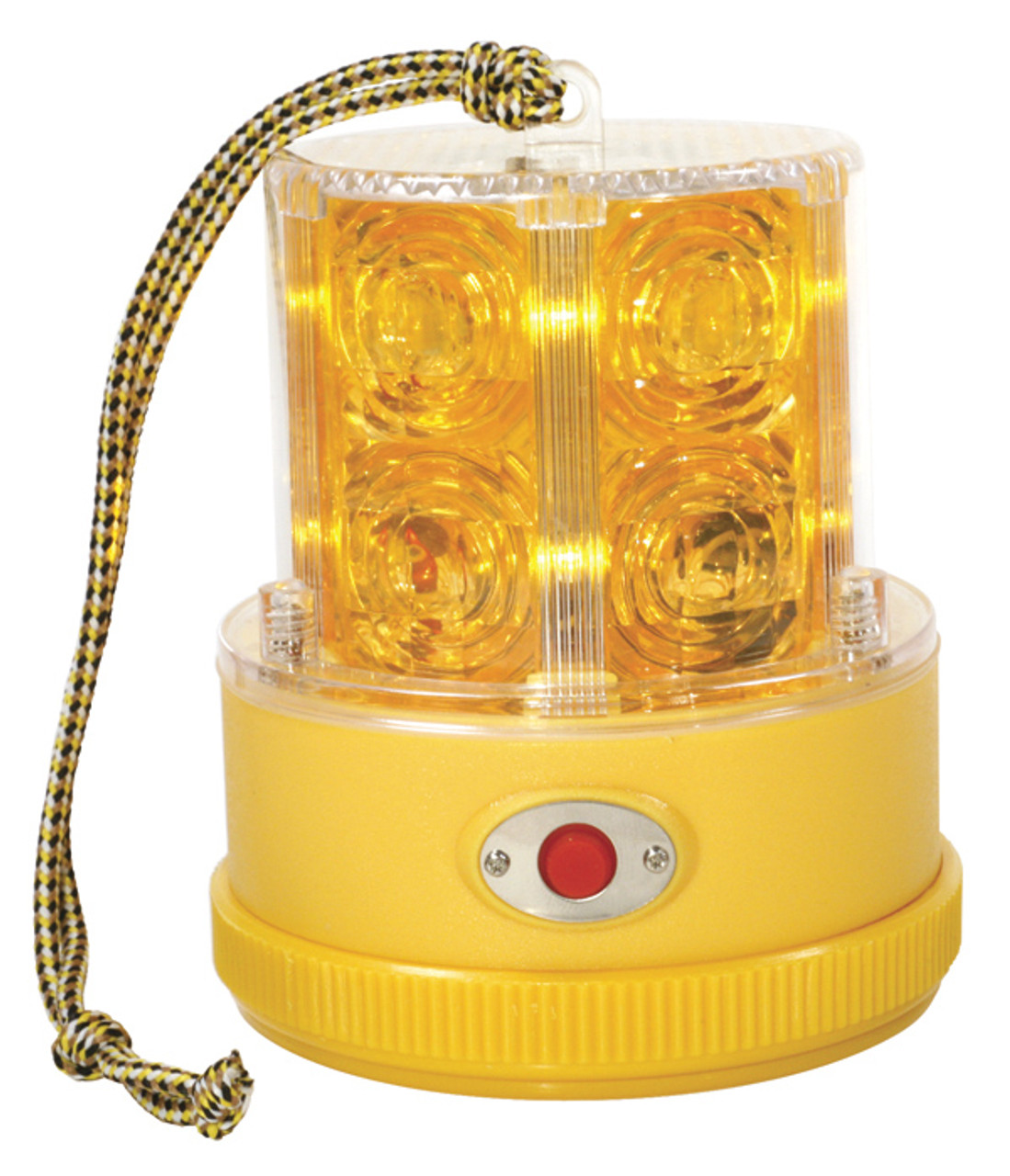 Grote 77913 Portable Battery Operated LED Warning Beacon- Amber