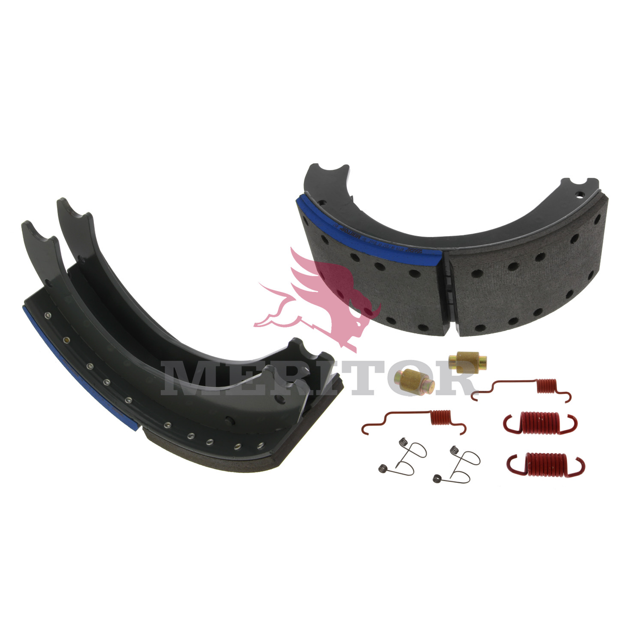 ラマーラ4点セット 4719 ES Reman Brake Shoe Kit w/ Hardware- 20k Lining- Meritor
