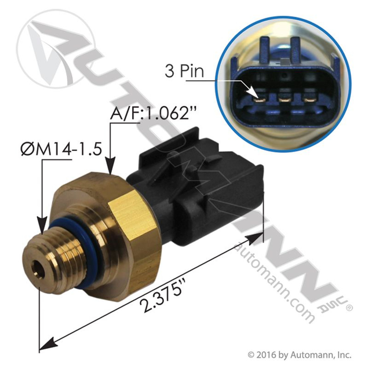 Cummins Oil Pressure Sensor- Replaces 4921517