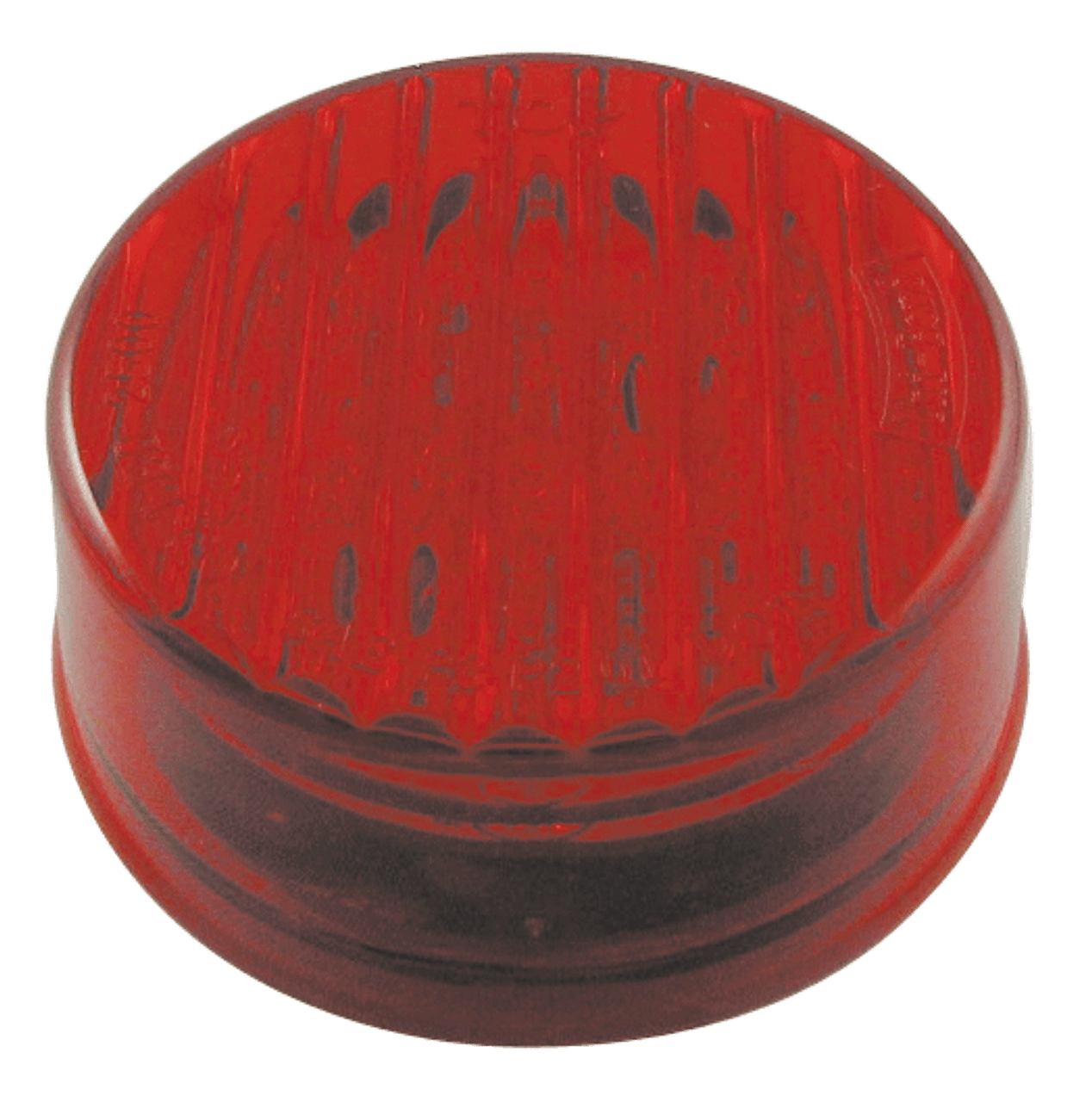 UBL LED2500-12R 2.5" LED Round Clearance Marker Lamp- Red, 12 Diode Grommet Mount