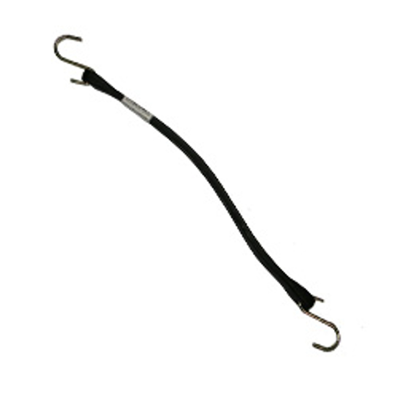 15" EPDM Rubber Tie Down / Bungee Strap w/ S-Hooks