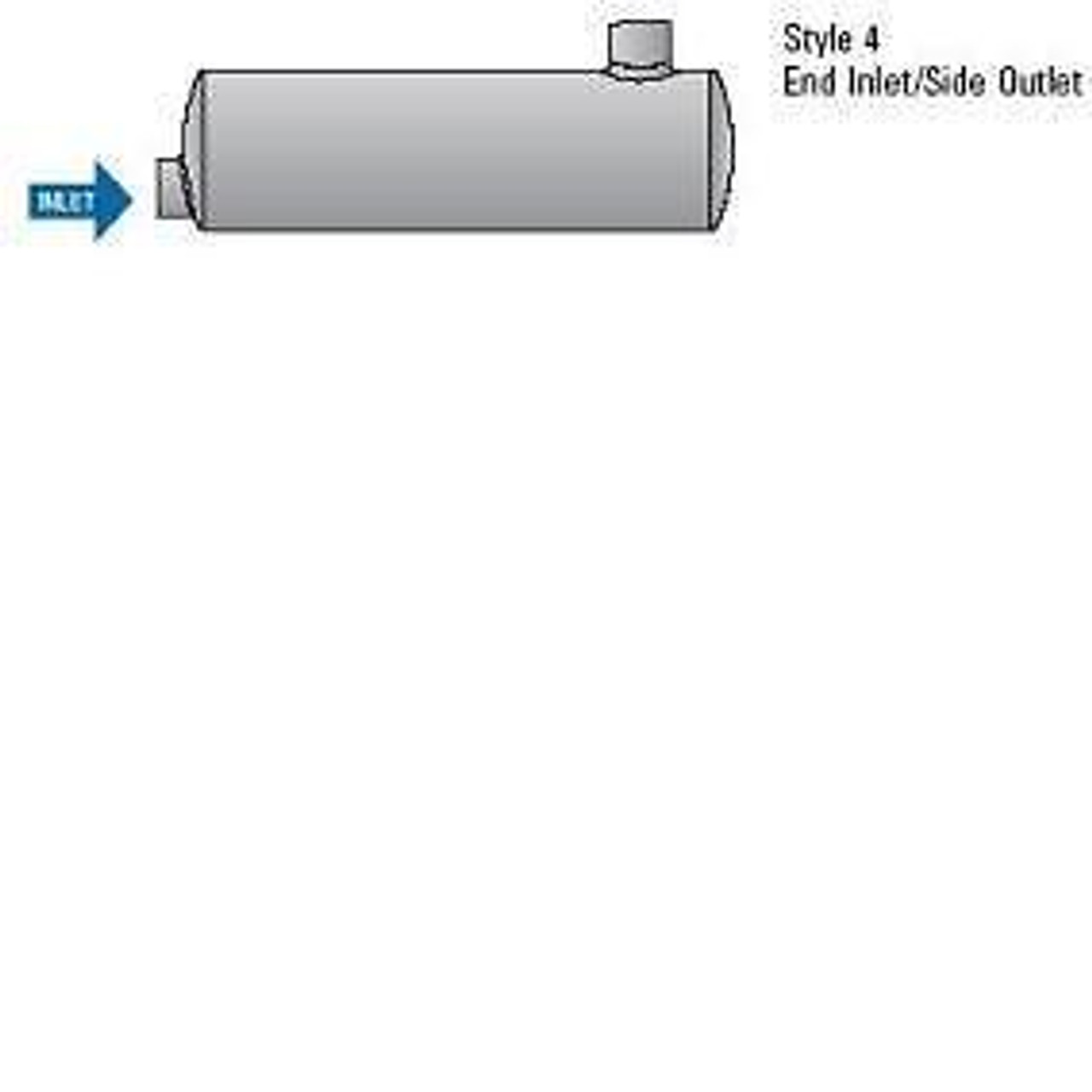 Diagram of muffler type