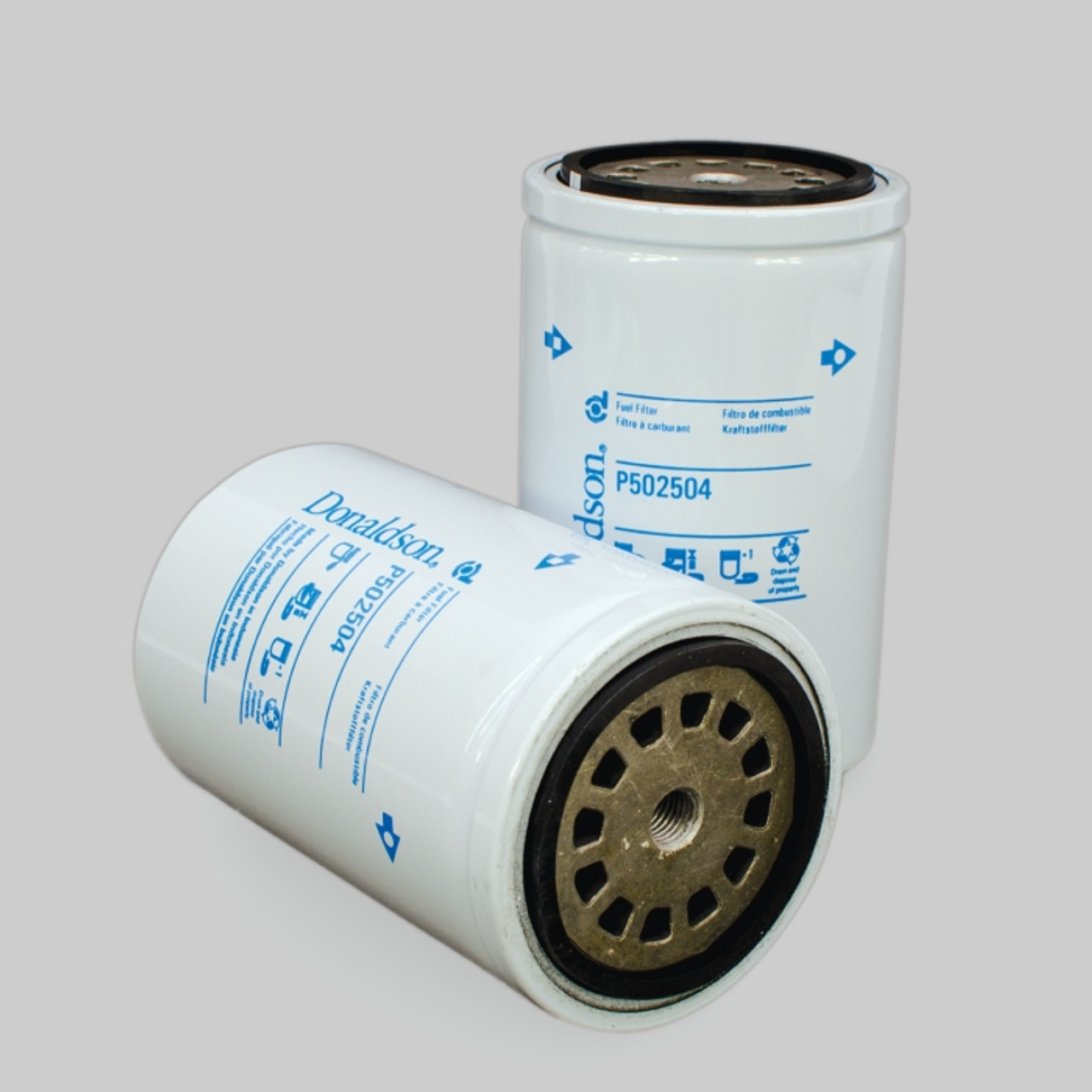 Donaldson P502504 Fuel Filter, Spin-on- Caterpillar / Massey Ferguson