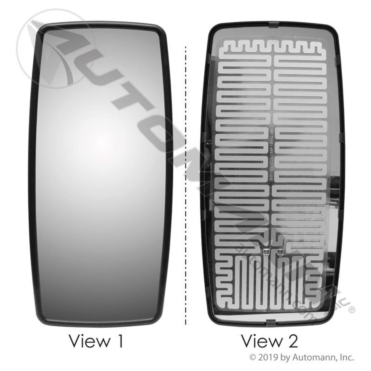 International ProStar / Lonestar '02-'11 Primary Mirror- Heated- replaces 2505814C2