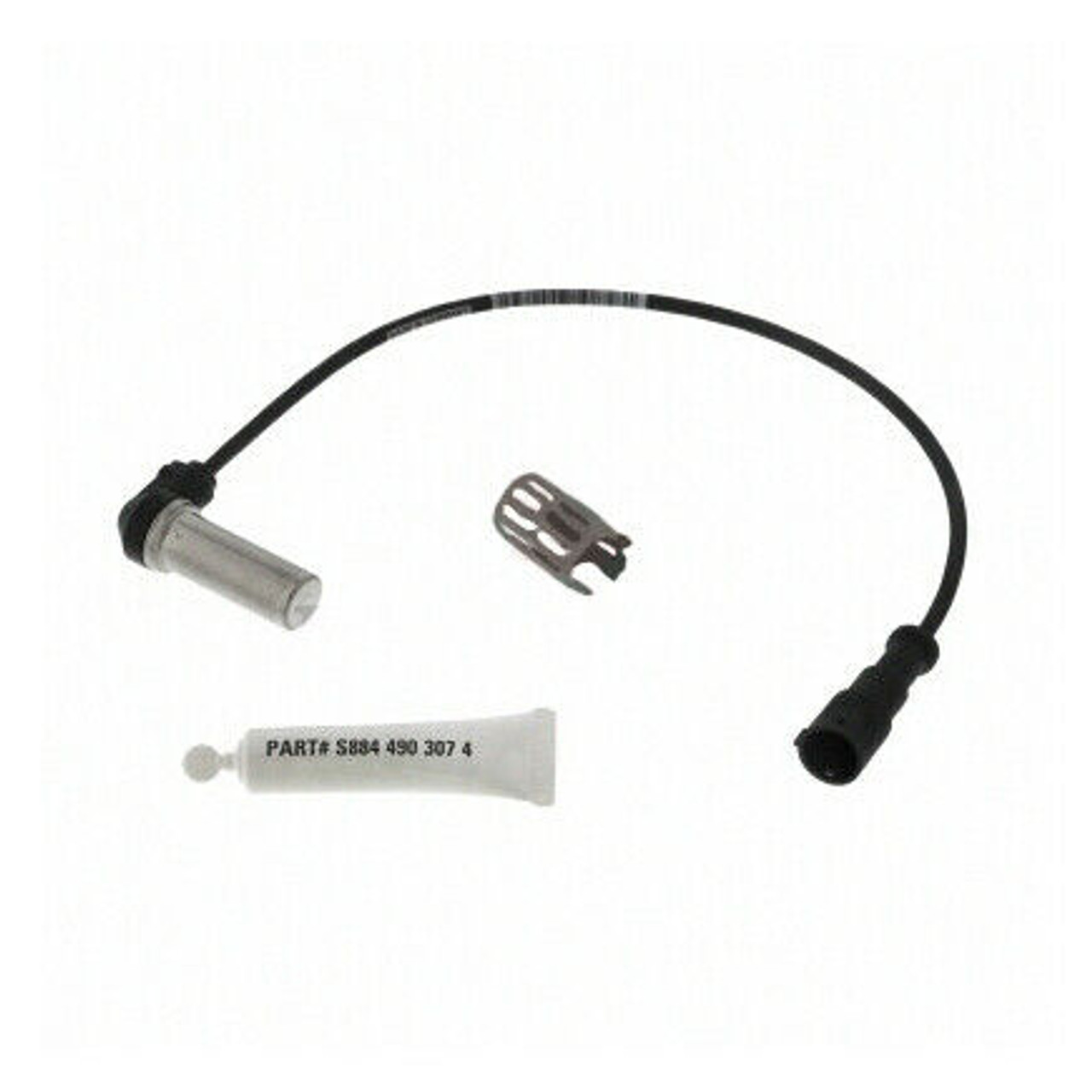 Edelstahl ABS Sensor Befestigungs Schrauben Front & Hinten Race Spec  (SSABSSENSORFR80R)