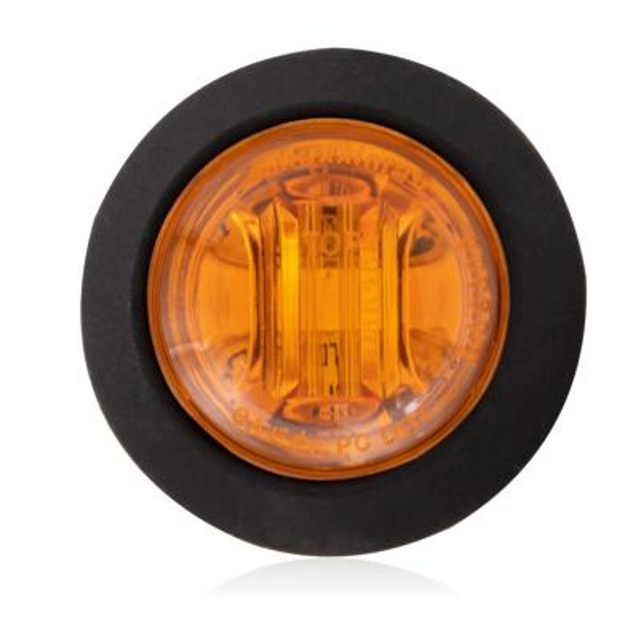 Maxxima M09300Y 3/4" Mini LED Clearance / Marker Lamp- Amber- with Grommet