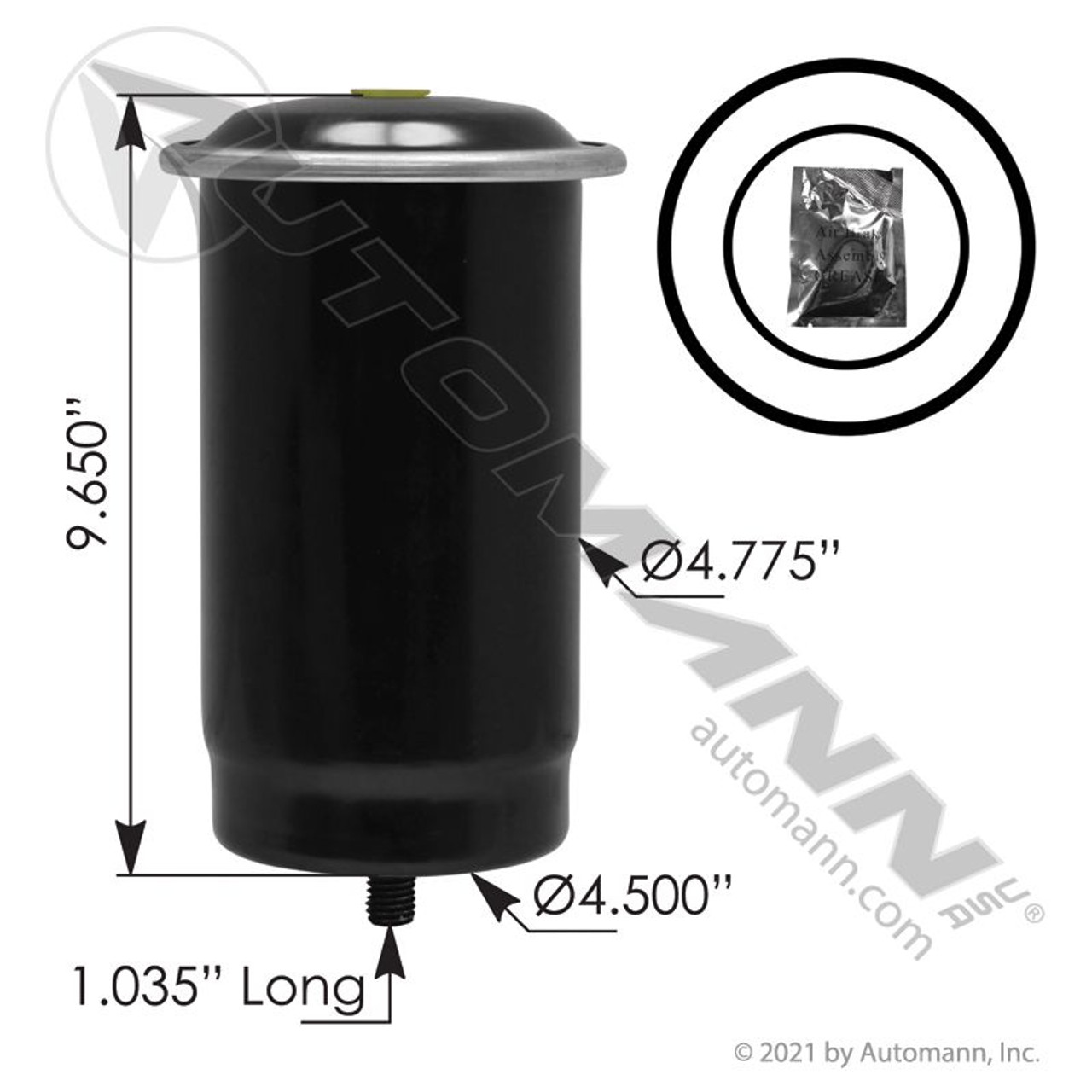 ●THEAIRTOWN● salted ops Automann 170.107796 Air Dryer Desiccant Cartridge