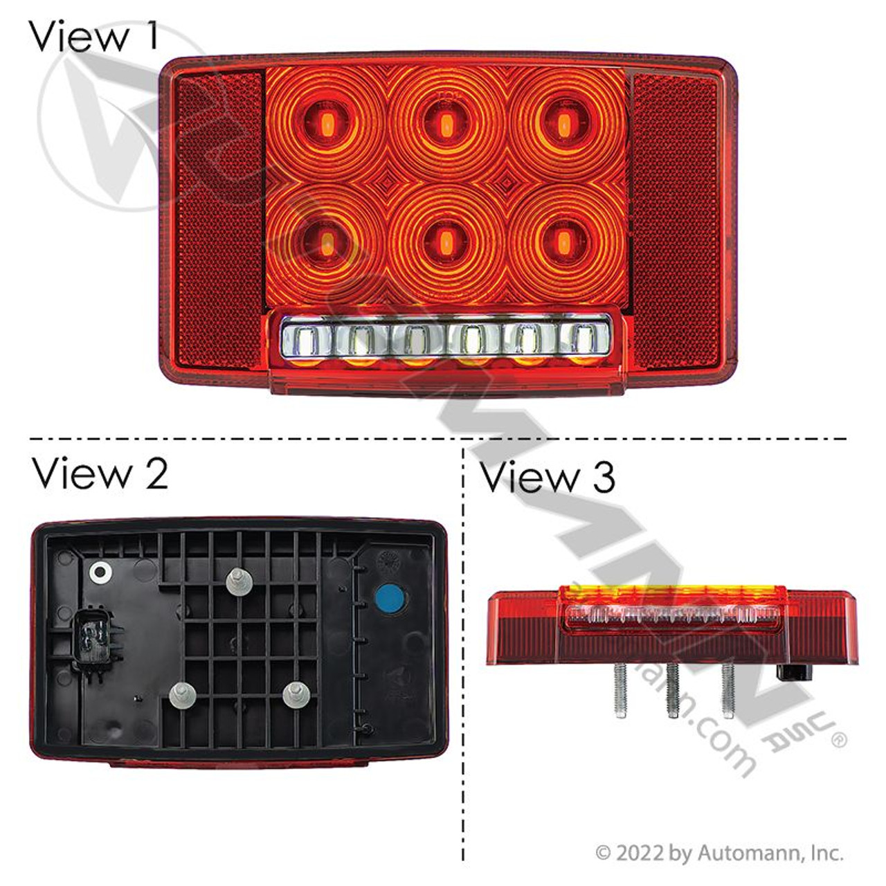 International S/T/T Lamp LED- LH- Square Plug- replaces 4095878C92