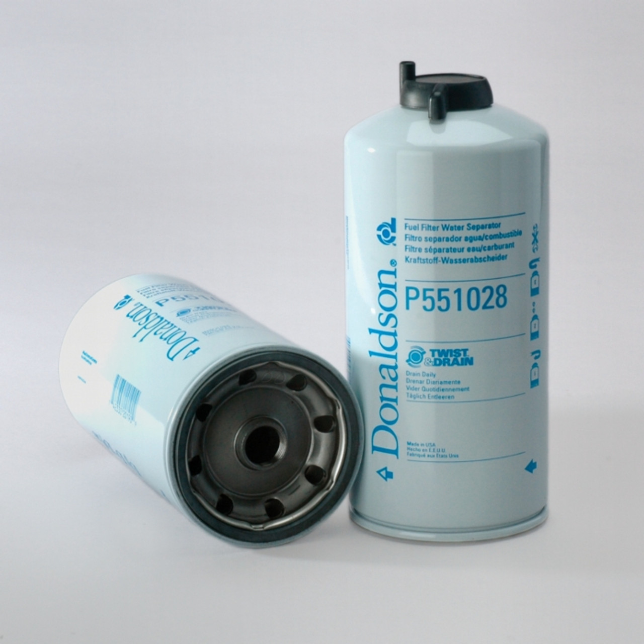 Donaldson P551028 Donaldson P551028 Fuel Water Separator Filter- Spin-on,  Twist and Drain