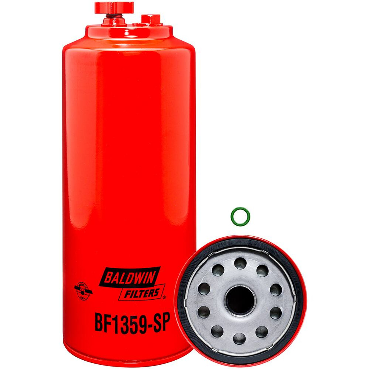 Baldwin BF1359-SP Fuel/Water Separator Filter-Spin-on w/Sensor Port
