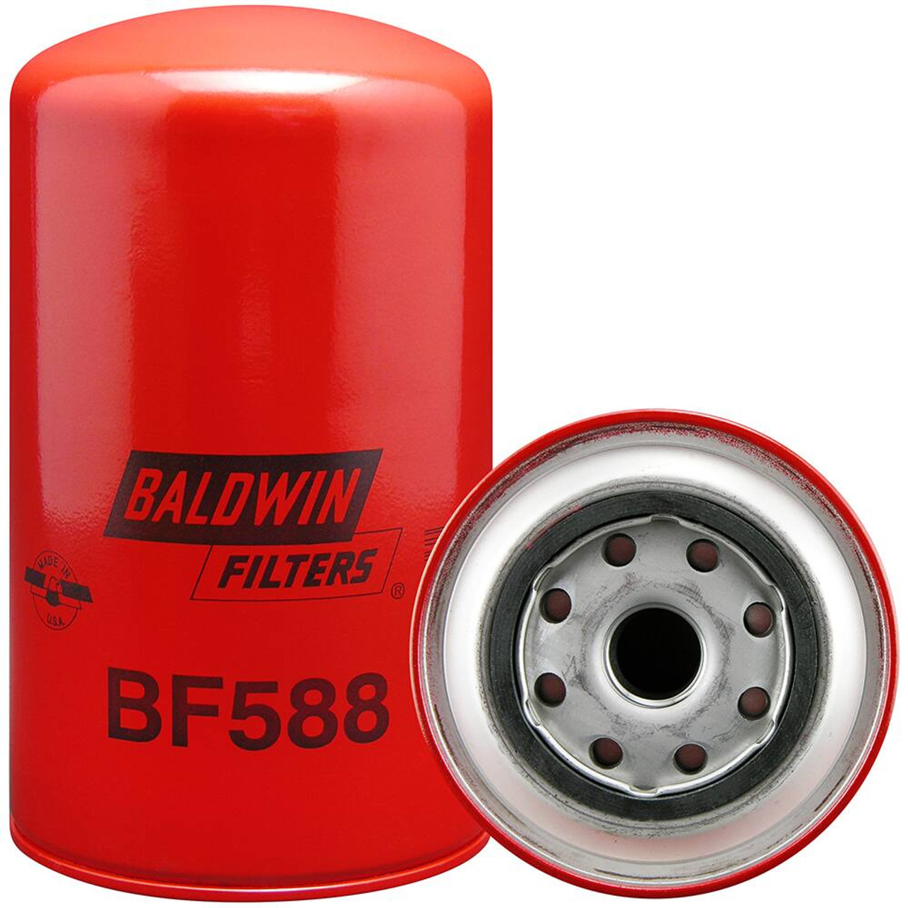 Baldwin BF588 Secondary Fuel Filter-Spin-on