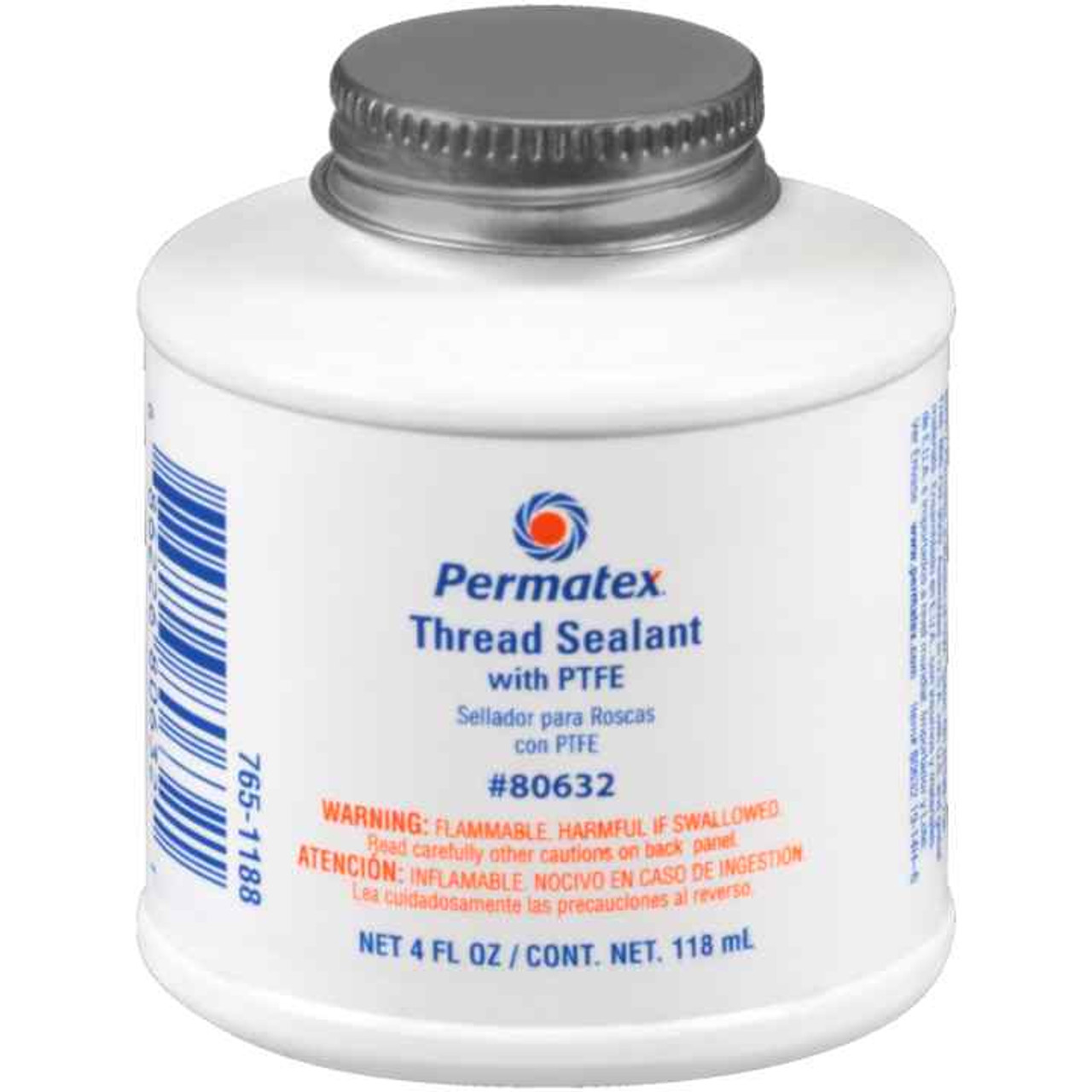 Permatex #14 Thread Sealant w/ Teflon- 4oz Bottle (80632)