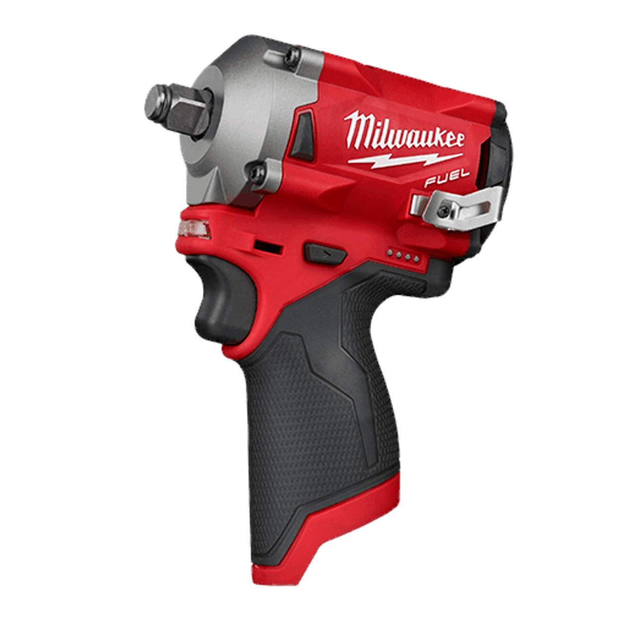 Milwaukee M12 FUEL 1/2" Stubby Impact Wrench w/ two Batteries 2555-22