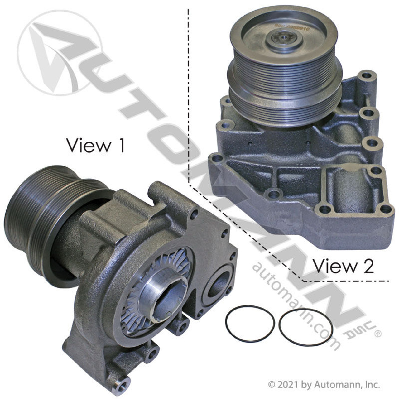 Cummins ISX 03-07 Water Pump- replaces 4920465