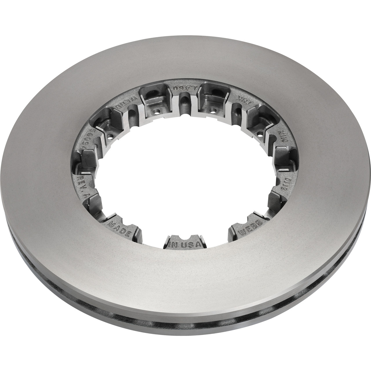 Webb 56094PK Air Disc Brake Rotor- Bendix ADB22X- Patented Upgraded Design- replaces 802083 / 802569