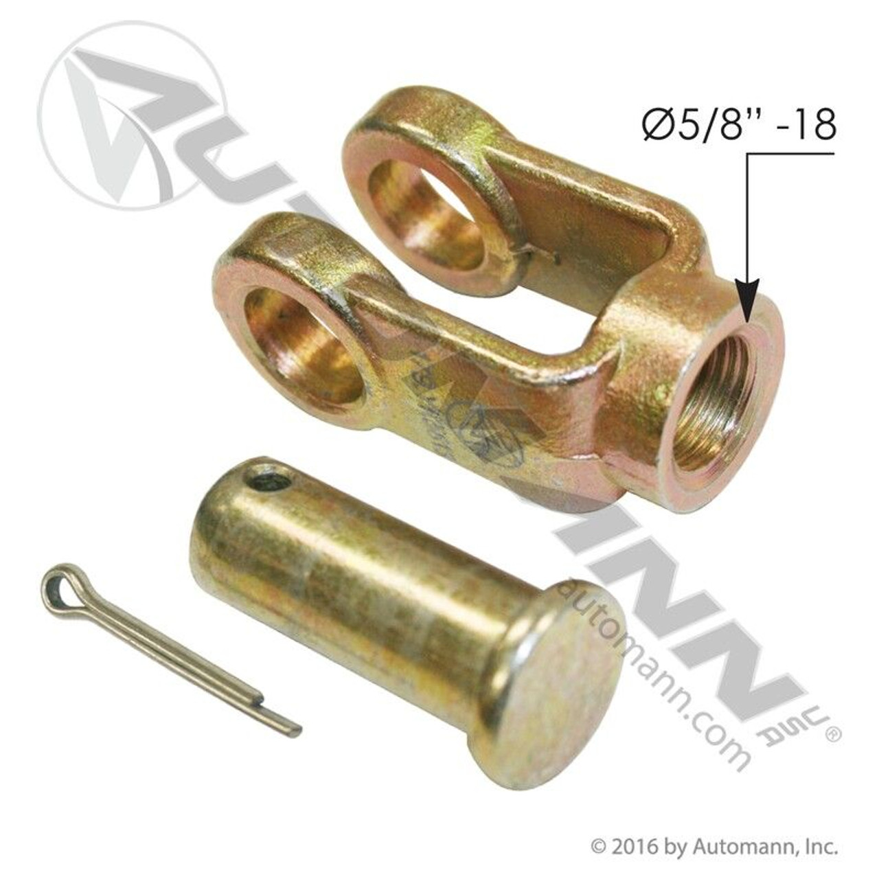 Automann 179.YK5813 Slack Adjuster Clevis Kit- 5/8